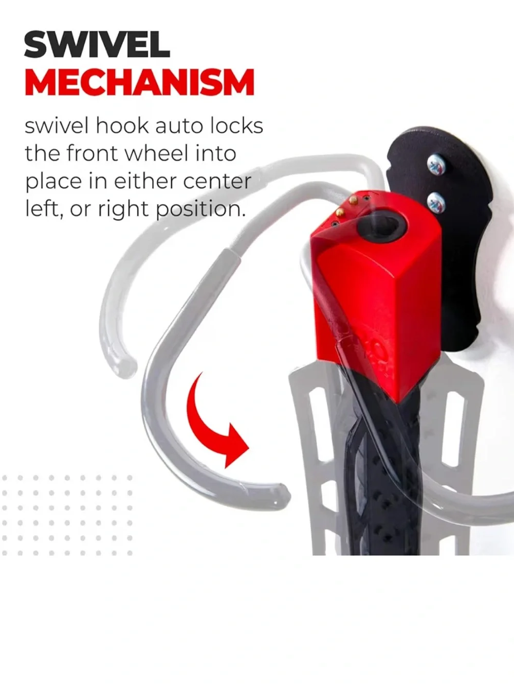 NWOT Pro Bike Tool Swivel Wall Mount for Bicycles- Vertical Hanging Rack